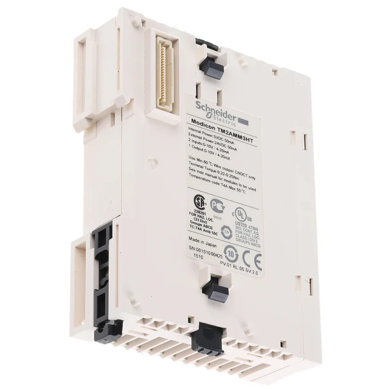 Schneider Electric M258 Series PLC I/O Module Accessory for Use with Twido Series, Modicon M238 TM2AMM3HT
