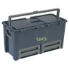 Raaco 4 Drawer Plastic Tool Box with Removable Tote Tray 322 mm x 621 mm x 311 mm 136624