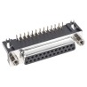 ASSMANN WSW D-Sub Connector 25 Contacts Right Angle 2.77 mm Pitch Through Hole Female A-DF 25 A/KG-T2