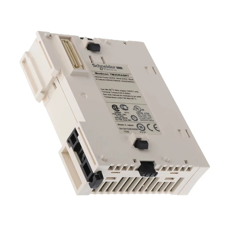 Schneider Electric PLC I/O Digital Module TM2DRA8RT 24 V dc, 120 V ac, 24V dc TM2DRA8RT