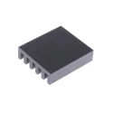 Fischer Elektronik Heatsink for Solid State Relay 11.5K/W Thermal Resistance Black 10 mm Height 37.5 mm Length SK400-37,5SA