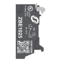 Schneider Electric Harmony XB Series Contact Block 600V 1 NC Spring Terminal ZBE1025