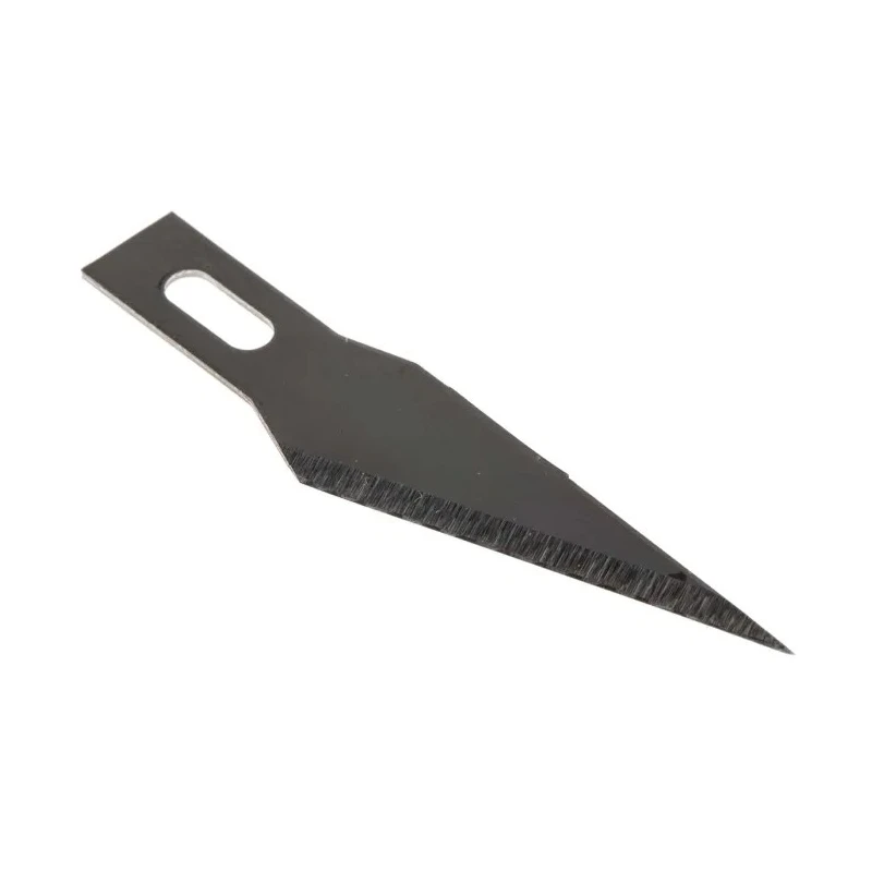 Weller Xcelite Steel Fine Point Diagonal Safety Knife Blade, 5 per Package XNB103