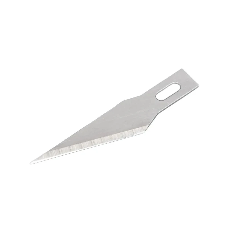 Weller Xcelite Steel Fine Point Diagonal Safety Knife Blade, 5 per Package XNB103