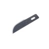 Weller Xcelite Safety Knife Blade, Metal Plastic Hardwood Steel Curved Replacement, 5 Pieces XNB203