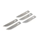Weller Xcelite Safety Knife Blade, Metal Plastic Hardwood Steel Curved Replacement, 5 Pieces XNB203