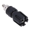 RS PRO 4 mm Black Terminal Post, 2BA Thread, 30A Electrical Connector 677-8740