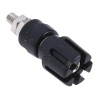 RS PRO 4 mm Black Terminal Post, 2BA Thread, 30A Electrical Connector 677-8740