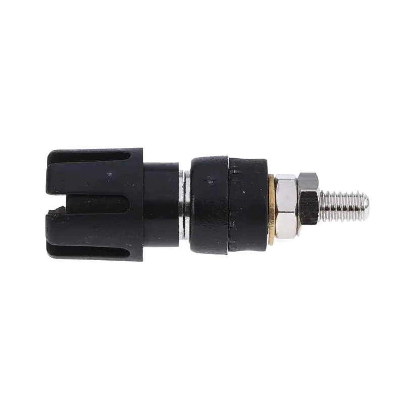 RS PRO 4 mm Black Terminal Post, 2BA Thread, 30A Electrical Connector 677-8740