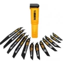 DeWALT Reciprocating Saw Blade Set 12-Piece 228 mm High Carbon Steel HCS DT2441L-QZ