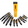 DeWALT Reciprocating Saw Blade Set 12-Piece 228 mm High Carbon Steel HCS DT2441L-QZ