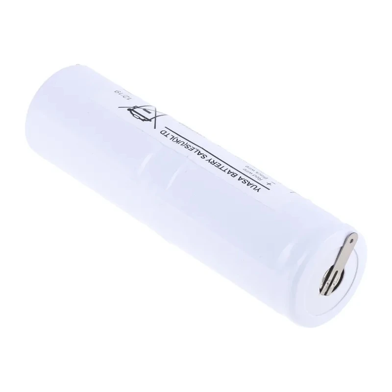Yuasa 2.4 V NiCd Rechargeable Battery Pack 4 Ah 2 Cells Terminal Tags 2DH4-0T4
