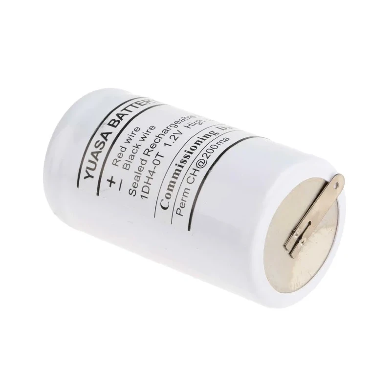 Yuasa Nickel Metal Hydride Rechargeable D Battery 1.2V 4Ah 59mm Height 32.5mm Diameter 1DH4-0T