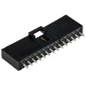 Molex SL Series Straight Through Hole PCB Header, 14 Contact(s), 2.54 mm Pitch, 1 Row, Shrouded 70543-0013