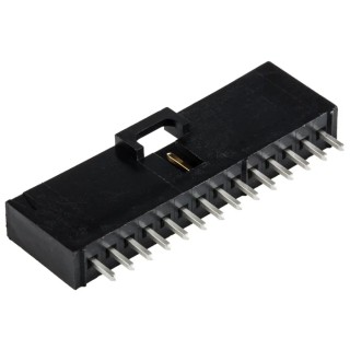 Molex SL Series Straight Through Hole PCB Header, 14 Contact(s), 2.54 mm Pitch, 1 Row, Shrouded 70543-0013