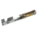 Molex 70058 Series Female Crimp Terminal, 24 AWG Min Crimp, 22 AWG Max, Gold Plated Contact, Phosphor Bronze 16-02-0104