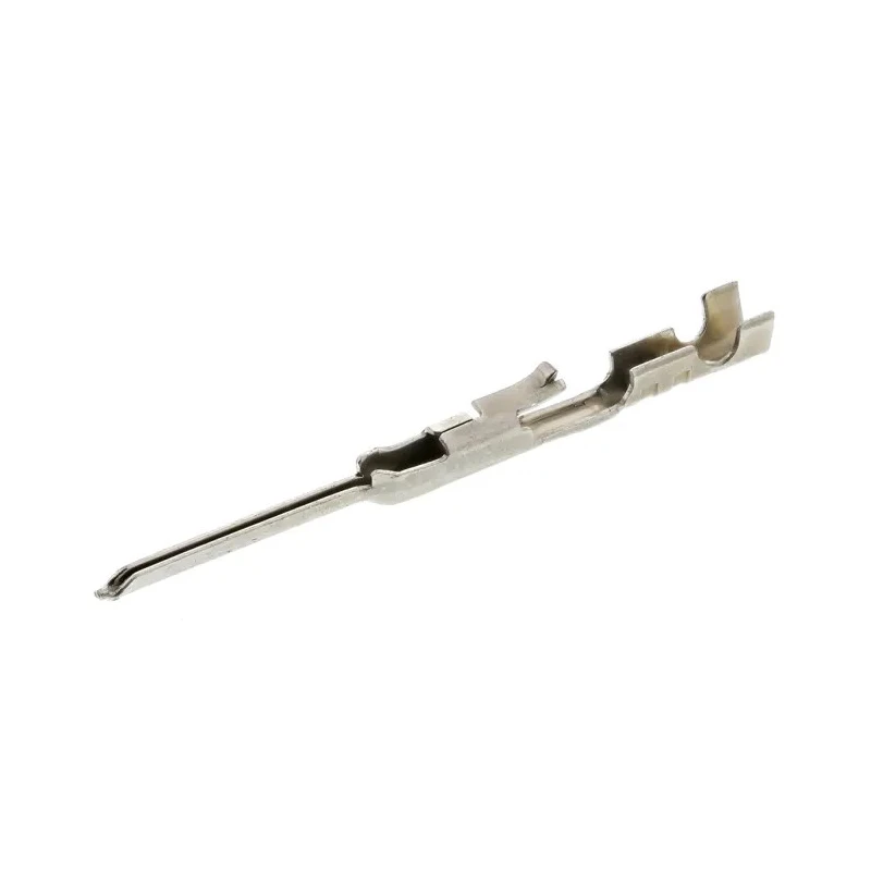 Molex 70021 Series Male Crimp Terminal, 3A Current, 30 AWG Min Crimp, 24 AWG Max, Tin Plating, Phosphor Bronze 16-02-0108