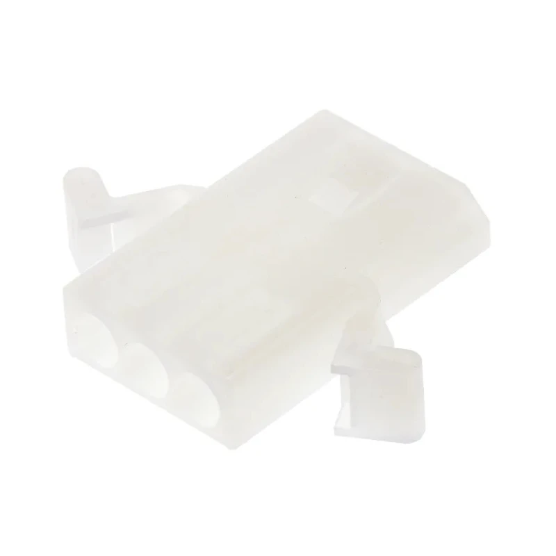 Molex Standard 0.062 in Female Crimp Connector Housing 3 Way 1 Row Straight 3.68 mm Pitch 03-06-1038