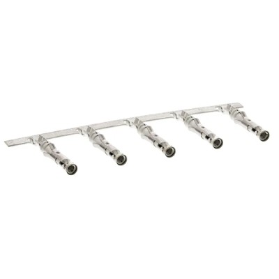 TE Connectivity Female Crimp Circular Connector Contact, Contact Size 16, Wire Size 20, 24AWG, 13A, 250V, Tin 163087-9
