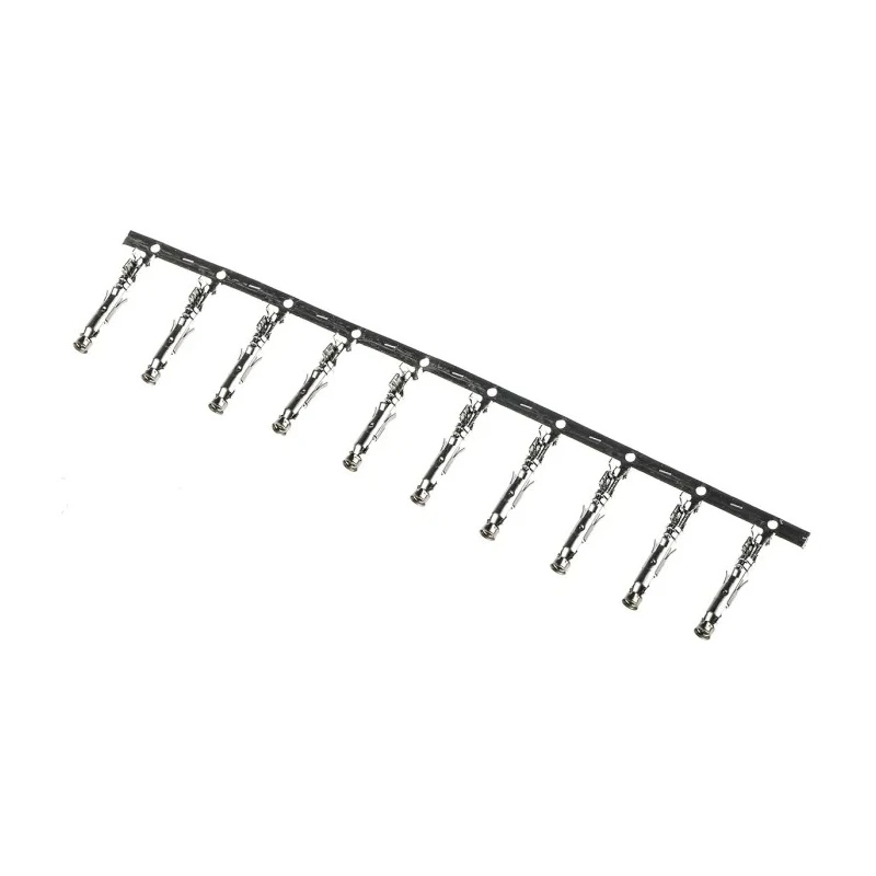 TE Connectivity Female Crimp Circular Connector Contact, Contact Size 16, Wire Size 16AWG and 18AWG, Tin Plating 1-66100-9