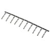 TE Connectivity Female Crimp Circular Connector Contact, Contact Size 16, Wire Size 16AWG and 18AWG, Tin Plating 1-66100-9