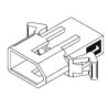 Molex STANDARD .093" Male Connector Housing 6.3 mm Pitch 2 Way 1 Row Straight 03-09-2021