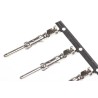TE Connectivity Male Crimp Circular Connector Contact 16 Contact Size, 16-18 AWG Wire Size, 13A Current, Tin over 1-66098-8