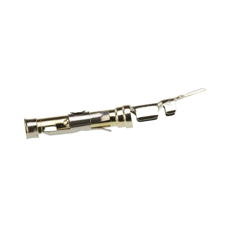 TE Connectivity Female Crimp Circular Connector Contact Contact Size 16 Wire Size 20, 24 AWG 250V 13A Brass Tin 3-66104-0