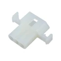 Molex Standard .093" Series Male Connector Housing, 5.03 mm Pitch, 3 Way, 1 Row, Panel Mount, Nylon Material 03-09-2031