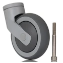 Tente Medium Duty Swivel Castor 100 kg Load Capacity 125 mm Wheel Diameter Thermoplastic Rubber 5370 PJP 125 P30-11