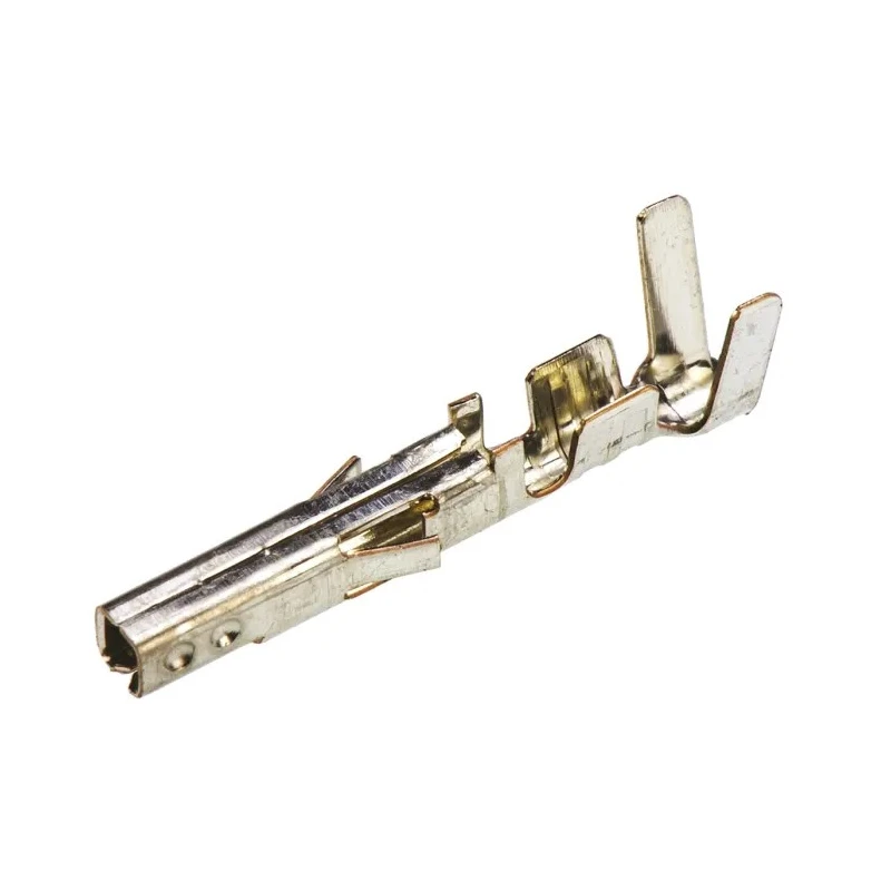 Molex 5556 Series Female Crimp Terminal, 24 AWG Min Crimp, 18 AWG Max, Tin Plating, Phosphor Bronze Contact 39-00-0060