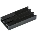 Molex SL Female Connector Housing 2.54 mm Pitch 3 Way 1 Row Straight 50-57-9003