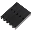 Molex SL Female Connector Housing 2.54 mm Pitch 5 Way 1 Row Straight 50-57-9005