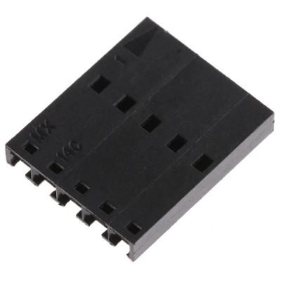 Molex SL Female Connector Housing 2.54 mm Pitch 5 Way 1 Row Straight 50-57-9005