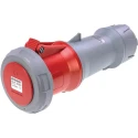 MENNEKES Industrial Power Connector Rated 125A 400V IP67 Red Cable Mount PowerTOP IP67