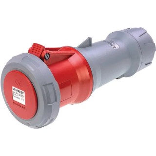 MENNEKES Industrial Power Connector Rated 125A 400V IP67 Red Cable Mount PowerTOP IP67