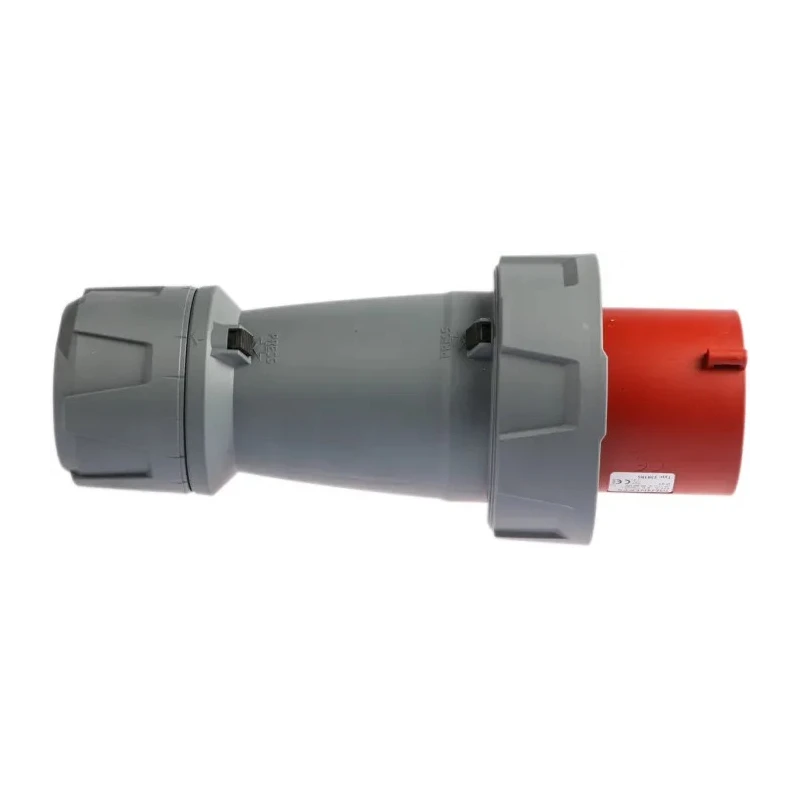 MENNEKES PowerTOP Plus IP67 Red Cable Mount 3P+N+PE Straight Industrial Power Connector 125A 400V 3381RS