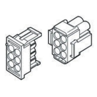 TE Connectivity Universal MATE-N-LOK II Male Connector Housing 6.35 mm Pitch 15 Way 3 Row Straight 770023-1