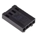 TE Connectivity AMPMODU MOD IV Female Connector Housing 2.54 mm Pitch 4 Way 1 Row Straight 102241-2