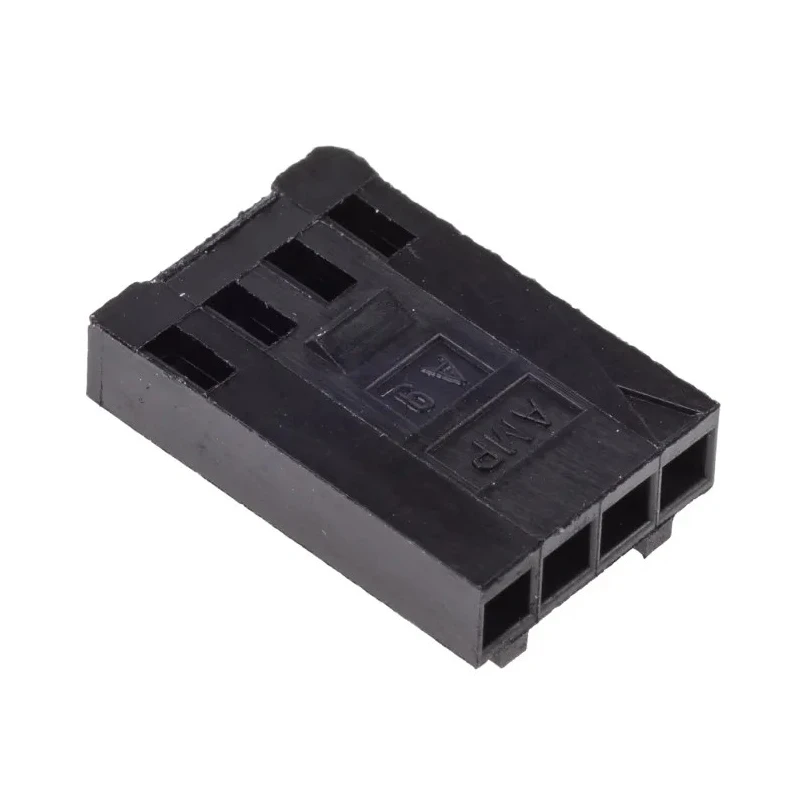 TE Connectivity AMPMODU MOD IV Female Connector Housing 2.54 mm Pitch 4 Way 1 Row Straight 102241-2
