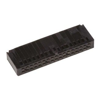 TE Connectivity AMPMODU MOD IV Female Connector Housing Cable Mount 34 Contacts 2 Row 2.54mm Pitch Straight 102387-8