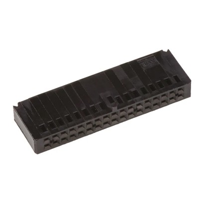 TE Connectivity AMPMODU MOD IV Female Connector Housing Cable Mount 34 Contacts 2 Row 2.54mm Pitch Straight 102387-8