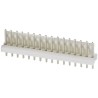 TE Connectivity MTA-100 Series Straight Through Hole Pin Header 16 Contact 2.54 mm Pitch 1 Row Unshrouded 1-640456-6