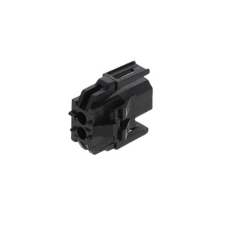 TE Connectivity Miniature Rectangular II Male Connector Housing, 4.19 mm Pitch, 2 Way, 1 Row Straight 1-640517-0