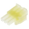 TE Connectivity Mini-Universal MATE-N-LOK Male Connector Housing 4.2 mm Pitch 3 Way 1 Row Straight 172337-1