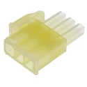 TE Connectivity Mini-Universal MATE-N-LOK Male Connector Housing 4.2 mm Pitch 3 Way 1 Row Straight 172337-1