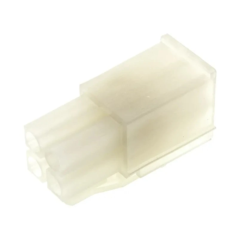 TE Connectivity Mini-Universal MATE-N-LOK Male Connector Housing 4.14 mm Pitch 4 Way 2 Row Straight 172338-1