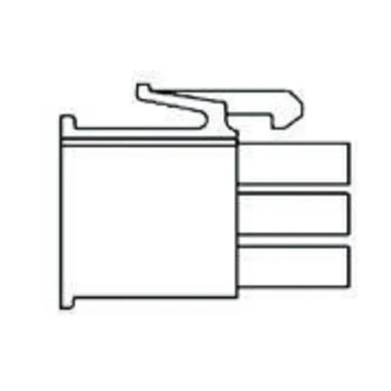 TE Connectivity Mini-Universal MATE-N-LOK Male Connector Housing 12 Way 3 Row 4.2 mm Pitch 172341-1