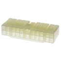 TE Connectivity Multi-Interlock Mark II Male Connector Housing 7 mm Pitch 21 Way 2 Row Straight 172501-1