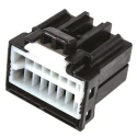 TE Connectivity MULTILOCK 040 II Male Connector Housing 16 Way 2 Row Straight 2.5 mm Pitch 175966-2